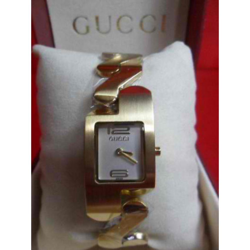 GUCCI ZIGZAG DUAL DIGITS GOLD PLATED 